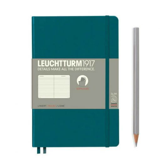 Image de  Carnet Leuchtturm souple B5 ligné caraïbe 