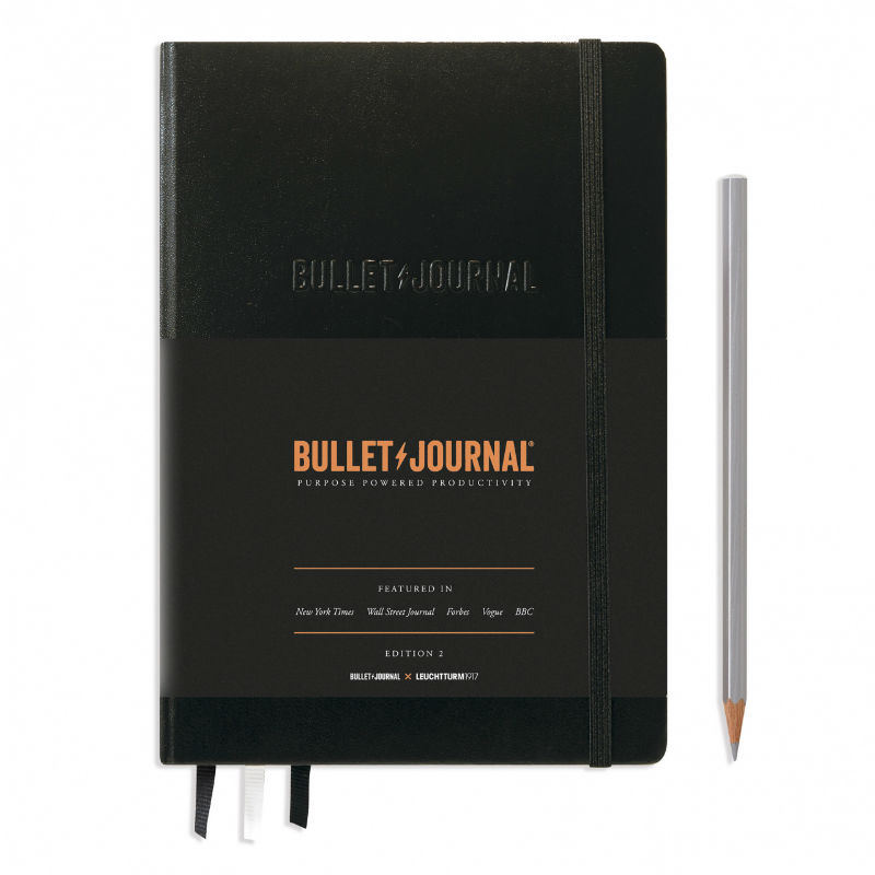 Image de  Bullet journal Leuchtturm A5 pointillés noir 