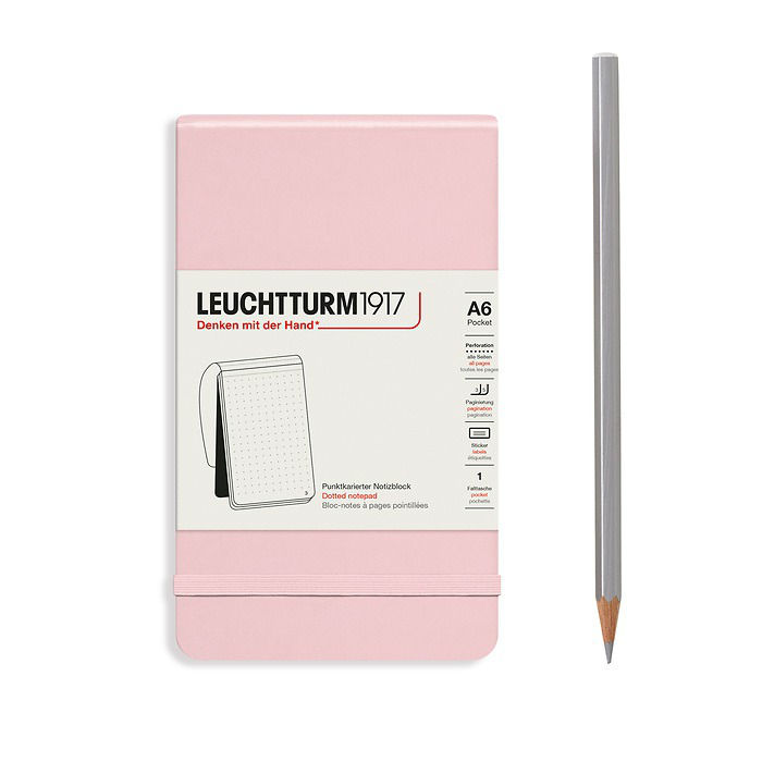 Image de  Carnet Leuchtturm Reporter A6 pointillés powder 