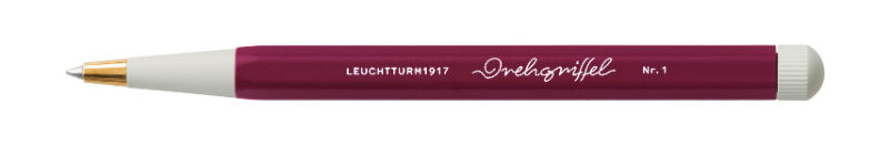 Image de  Stylo gel leuchtturm drehgriffel port red 