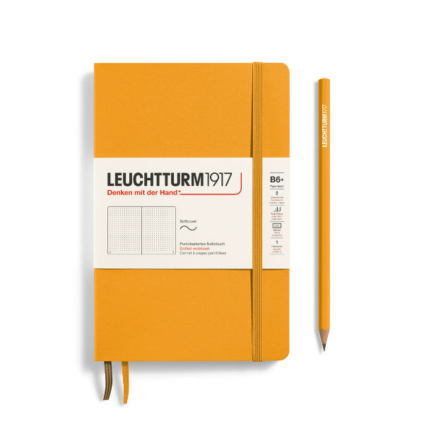 Image de  Carnet Leuchtturm souple B6+ pointillés rising sun 