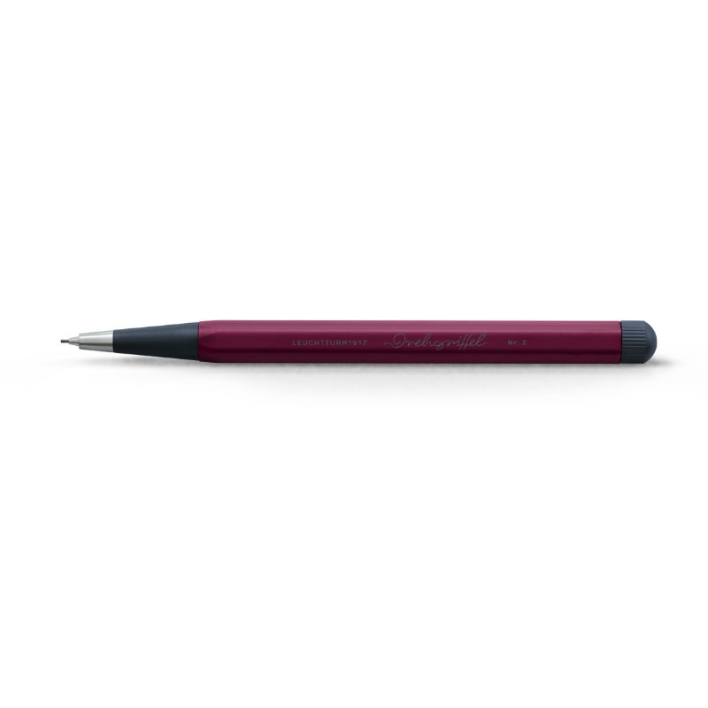 Image de  Porte mines Leuchtturm Drehgriffel port red 