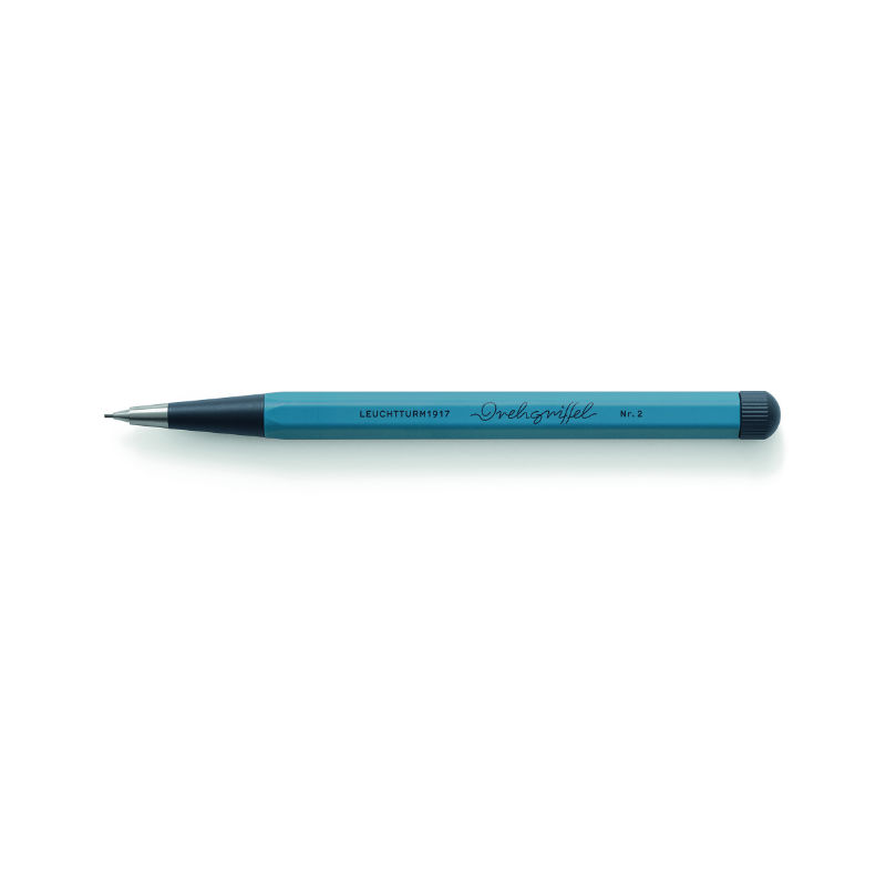 Image de  Porte mines Leuchtturm Drehgriffel stone blue 