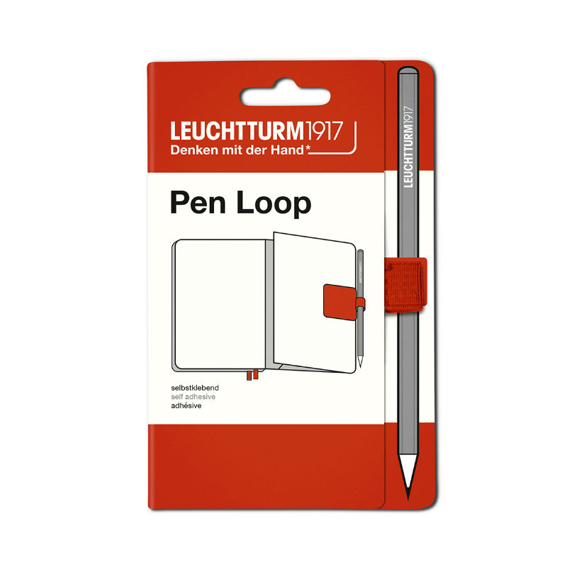 Image de  Passant pour stylo Leuchtturm Pen Loop fox red 