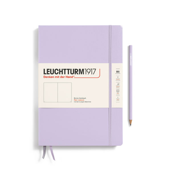 Image de  Carnet Leuchtturm B5 uni lilas 