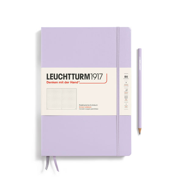 Image de  Carnet Leuchtturm B5 pointillés lilas 