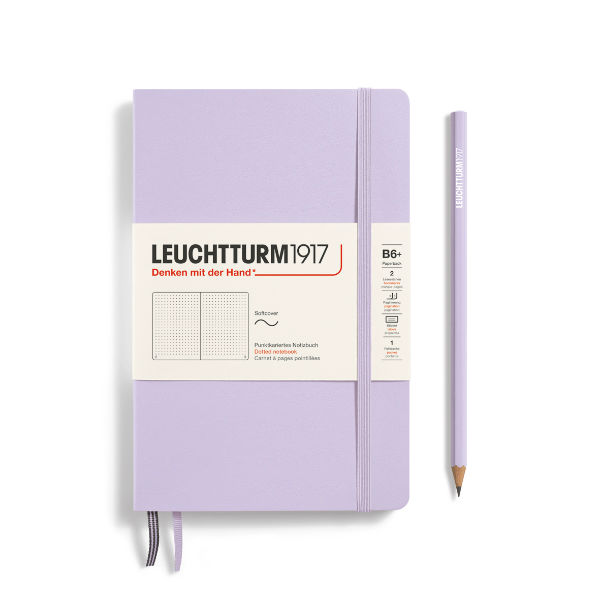 Image de  Carnet Leuchtturm souple B6+ pointillés lilas 