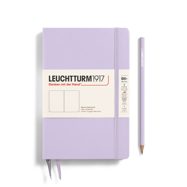Image de  Carnet Leuchtturm B6+ uni lilas 