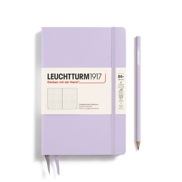 Image de  Carnet Leuchtturm B6+ pointillés lilas 