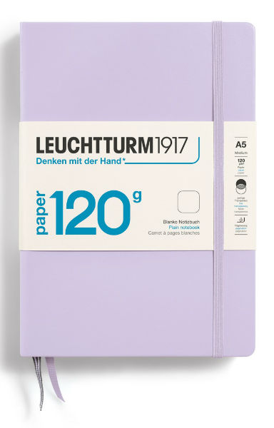 Image de  Carnet Leuchtturm ED 120gr A5 uni lilas 