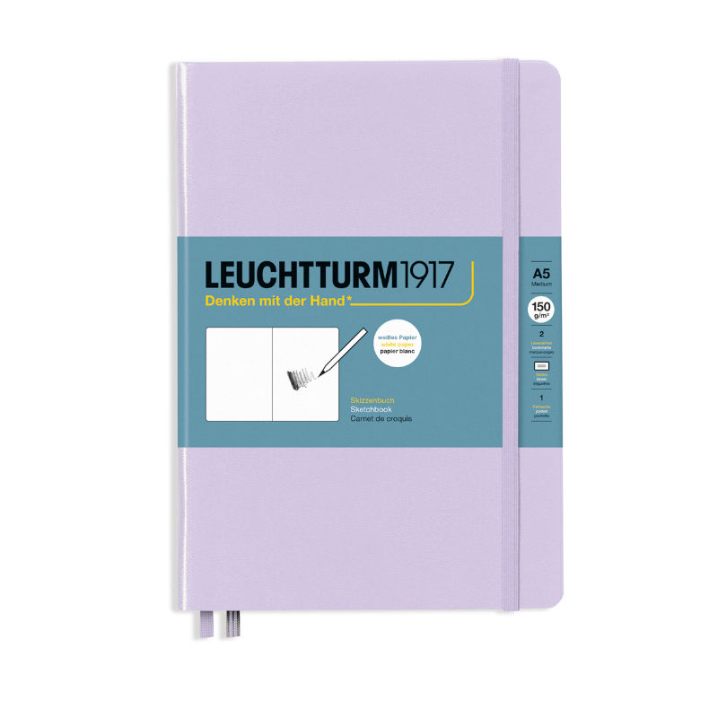 Image de  Carnet croquis Leuchtturm A5 uni lilas 