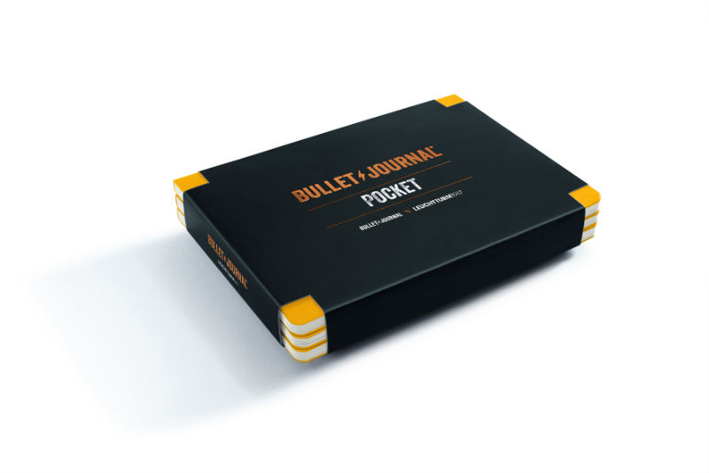 Image de  Bullet journal Leuchtturm pocket pointillés jaune 