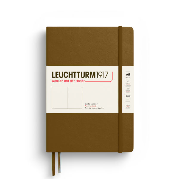 Image de  Carnet Leuchtturm A5 uni spice brown 