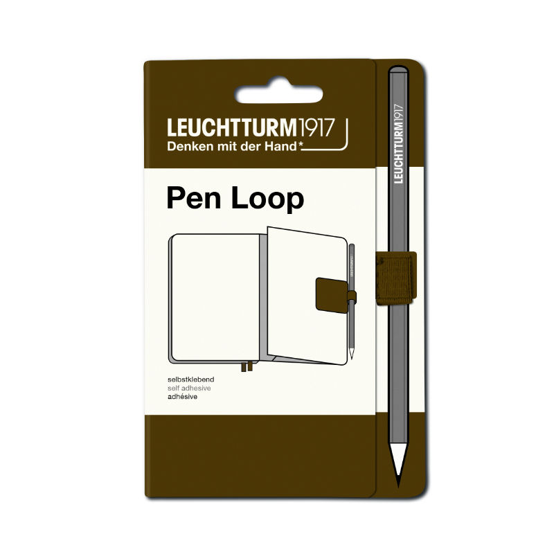 Image de  Passant pour stylo Leuchtturm Pen Loop spice brown 