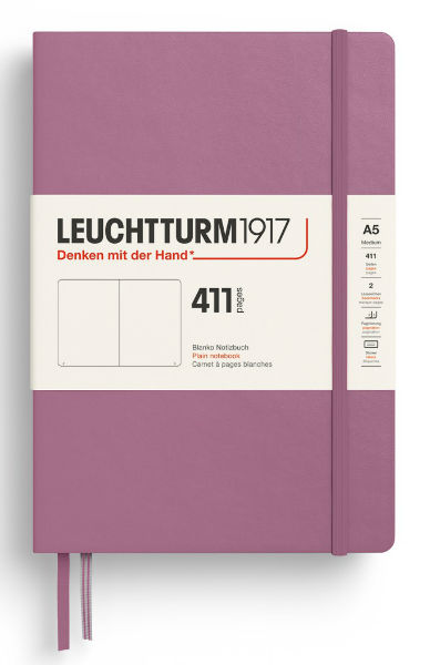 Image de  Carnet Leuchtturm 411 A5 uni dusty rose 