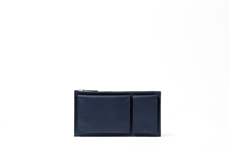 Image de  Pochette de voyage flat bleu foncé 