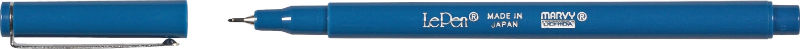 Ref. LMG4300S33, Feutre fin Le Pen bleu oriental, Bleu, marque MARVY UCHILDA