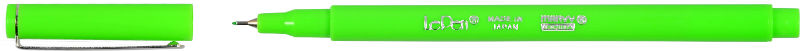 Ref. LMG4300SF4, Feutre fin Le Pen vert fluo, Vert, marque MARVY UCHILDA