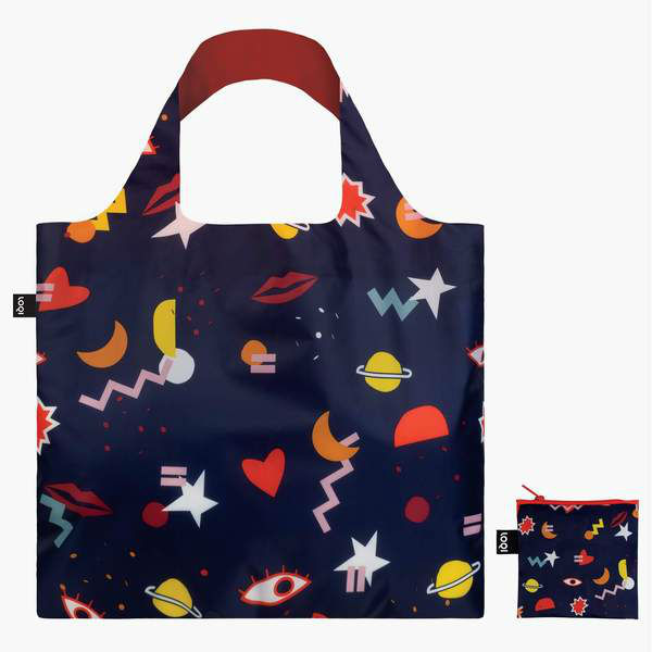 Image de  Sac de courses pliable céleste wallaert nuit 