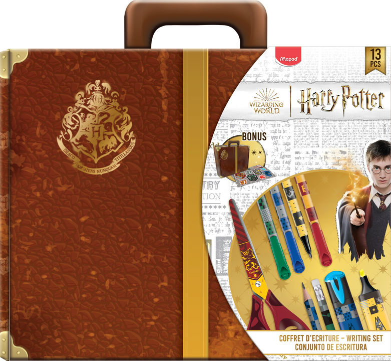 Image de  Coffret écriture la valise de Poudlard Harry Potter 