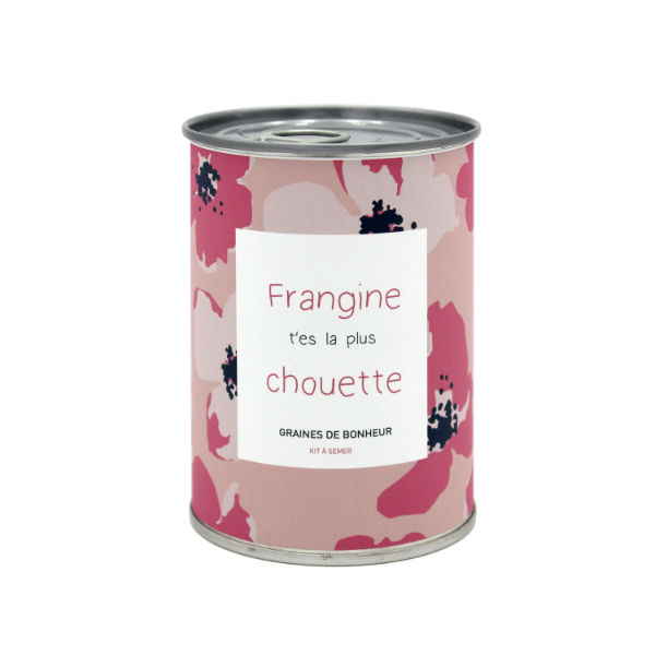 Ref. MAUNFAMFRANGINE, Kit à semer Frangine t'es la plus chouette, marque MAUVAISES GRAINES