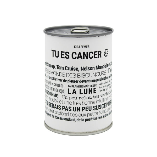 Ref. MAUTEDCANCER, Kits à semer Cancer, marque MAUVAISES GRAINES