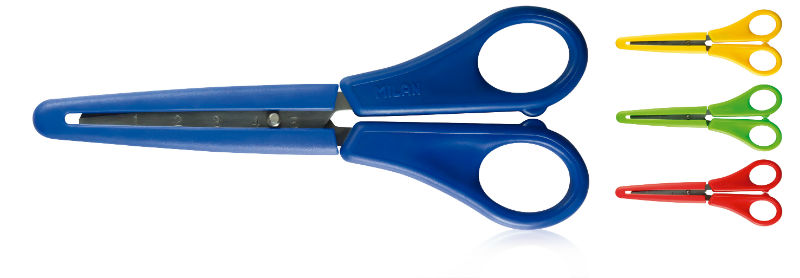 Image de  Ciseaux 14 cm avec étui plastique 