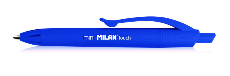 Ref. MIL176530140D, MINI STYLO BILLE P1 TOUCH 1MM  BLEU, Bleu, marque Milan