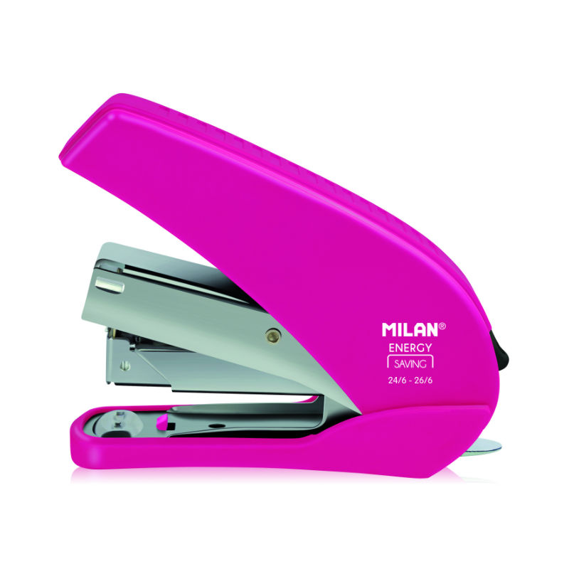 Ref. MIL191071P, Agrafeuse compacte energy saving rose Acid, Rose, marque MILAN