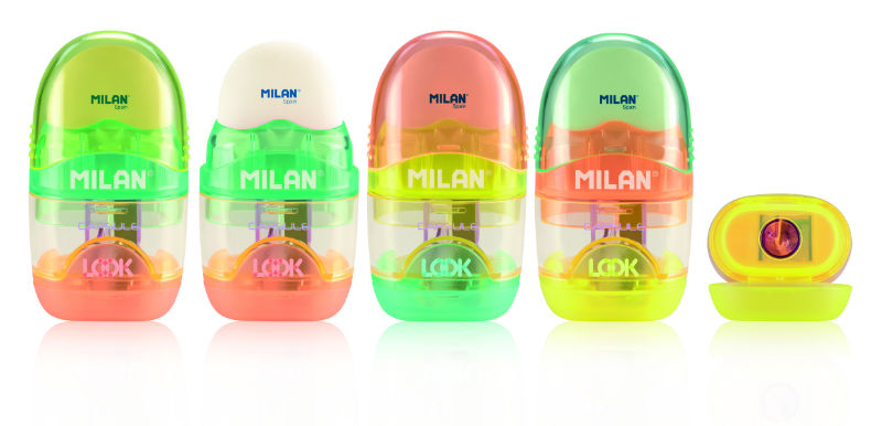 Image de  Taille-crayons avec gomme New Look - Coloris Aléatoires 