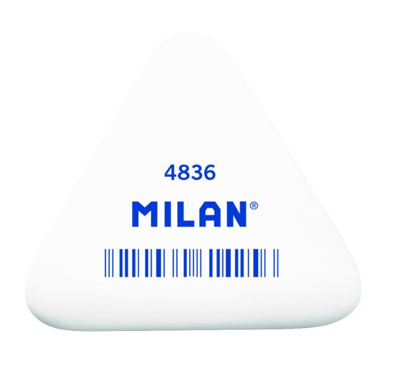 Image de  Gomme caoutchouc triangulaires 4836 couleurs ass 