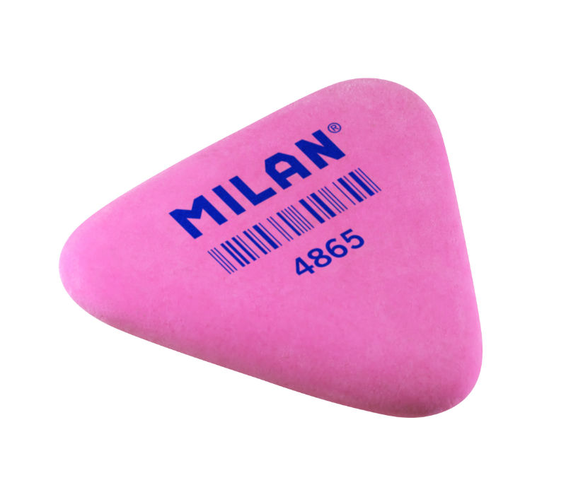 Image de  Gomme caoutchouc triangulaires 4865 couleurs ass 