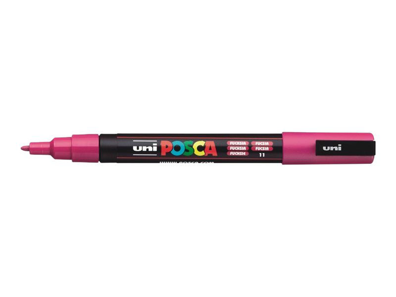 Image de  Marqueur Posca pointe fine rose fuchsia 