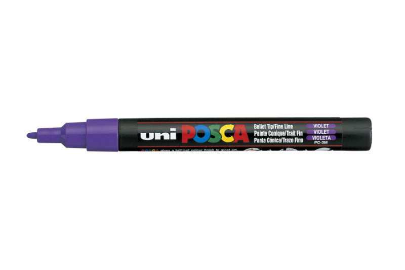 Image de  Marqueur Posca pointe fine violet 