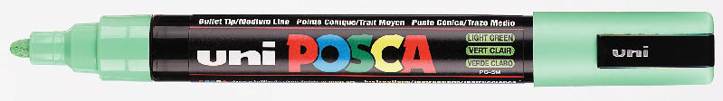 Image de  Marqueur Posca pointe moyenne vert clair 