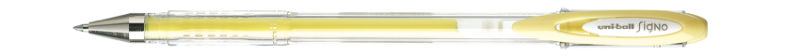 Ref. MITUM120ACJ, Stylo bille Signo pastel jaune, Jaune, marque UNIBALL