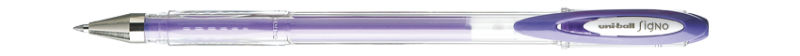 Ref. MITUM120ACVT, Stylo bille Signo pastel violet, Violet, marque UNIBALL