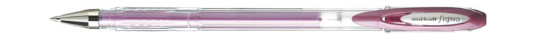 Ref. MITUM120NMRE, Stylo bille Signo métallisée rose, Rose, marque UNIBALL