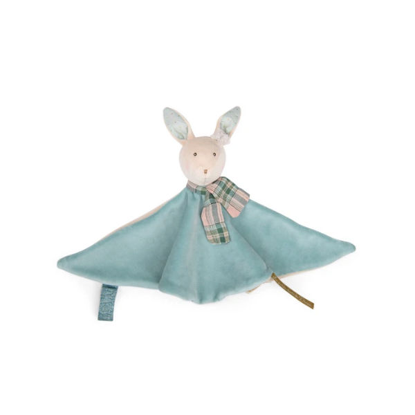 Image de  Moulin Roty - Doudou lapin bleu La petite école de danse 