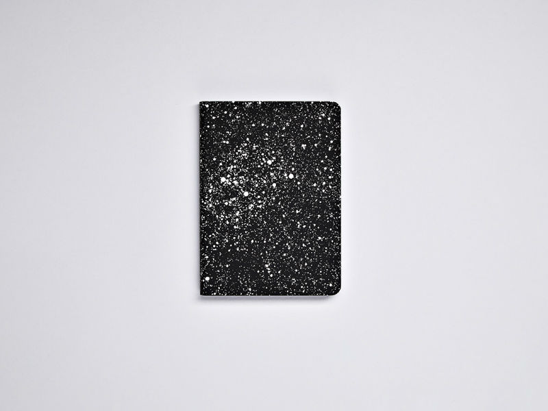 Image de  Carnet souple Graphique S pointillés Voie lactée 