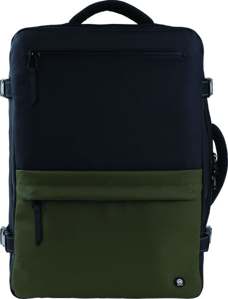 Ref. OBE132604, Sac 48h ordinateur 15,6'' Cork noir/vert, Vert, marque OBERTHUR