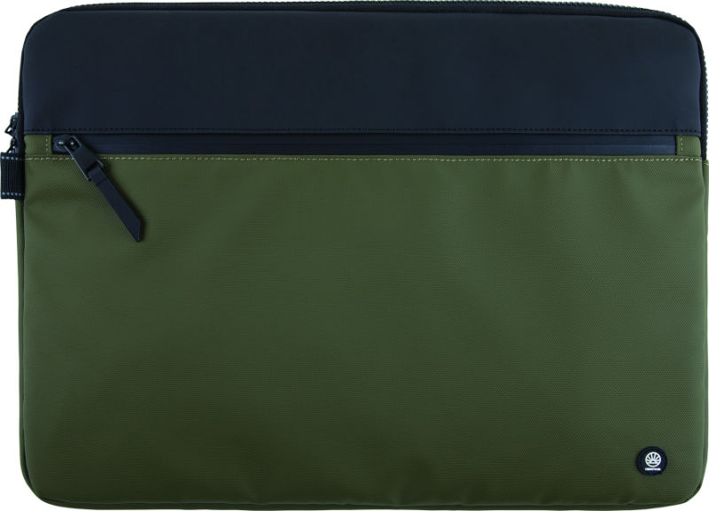 Ref. OBE135601, Housse ordinateur 15,6 Cork noir/vert, Vert, marque OBERTHUR