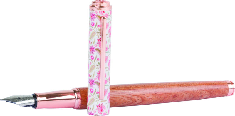 Image de  Plume Bahia fleurs batik 