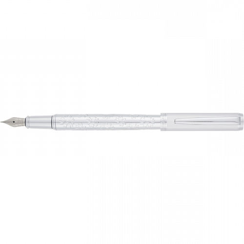 Image de  Stylo plume Miraflores chrome 