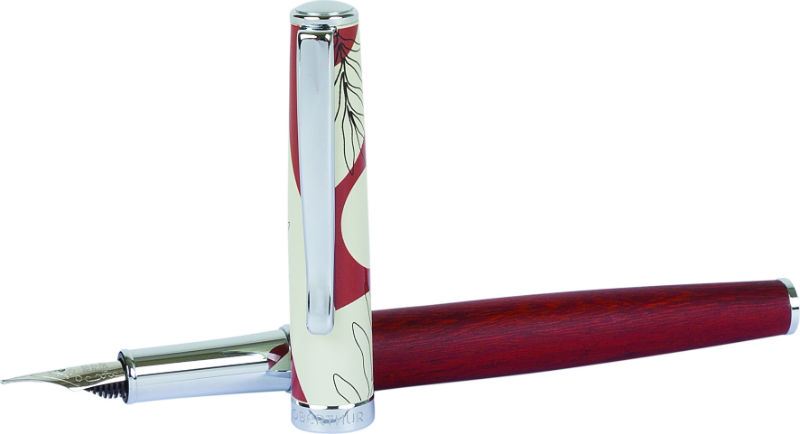 Image de  Plume Olympe bois de rose 