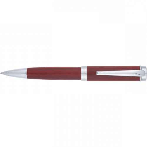 Ref. OBE241933, Stylo bille Kingston bois de bocote, Marron, marque OBERTHUR