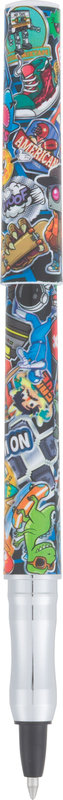 Image de  Stylo roller Geek Patch - Modèles aléatoires 