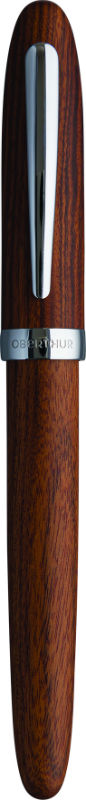 Image de  Roller Quito bois d'acajou chrome 