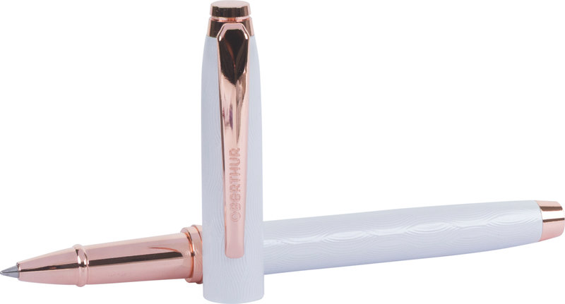Ref. OBE242935, Stylo roller Anapolis blanc, Blanc, marque OBERTHUR