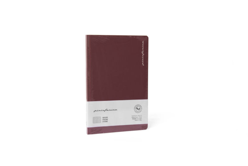 Image de  Carnet papier mineral pininfarina rouge 